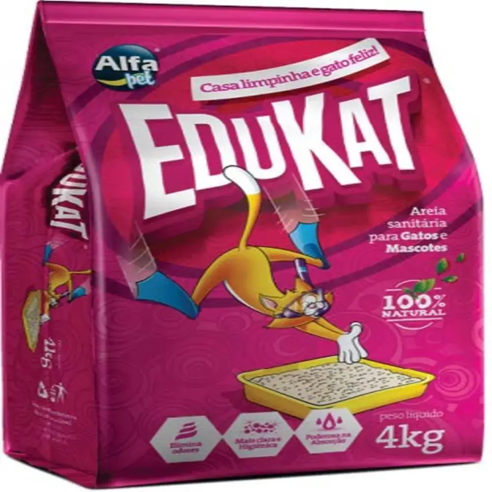 Areia Sanitaria Edukat 4kg