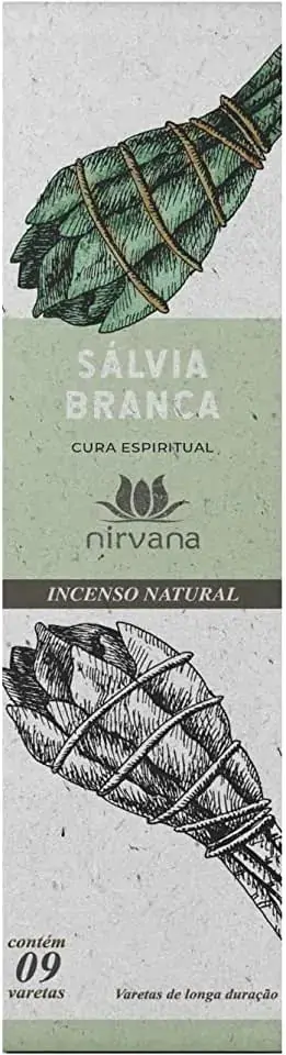 Incenso Nirvana Salvia Branca