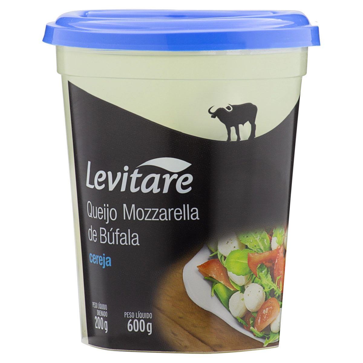 Queijo Mussarela De Búfala Cereja Levitare 200g
