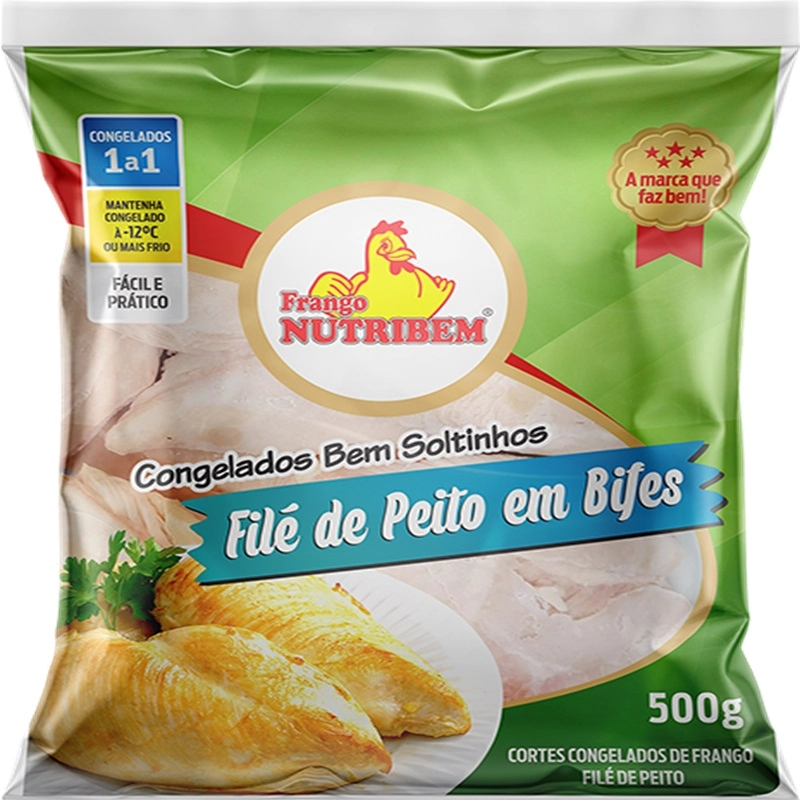 File Peito Fgo Nutribem Bife 20x500g