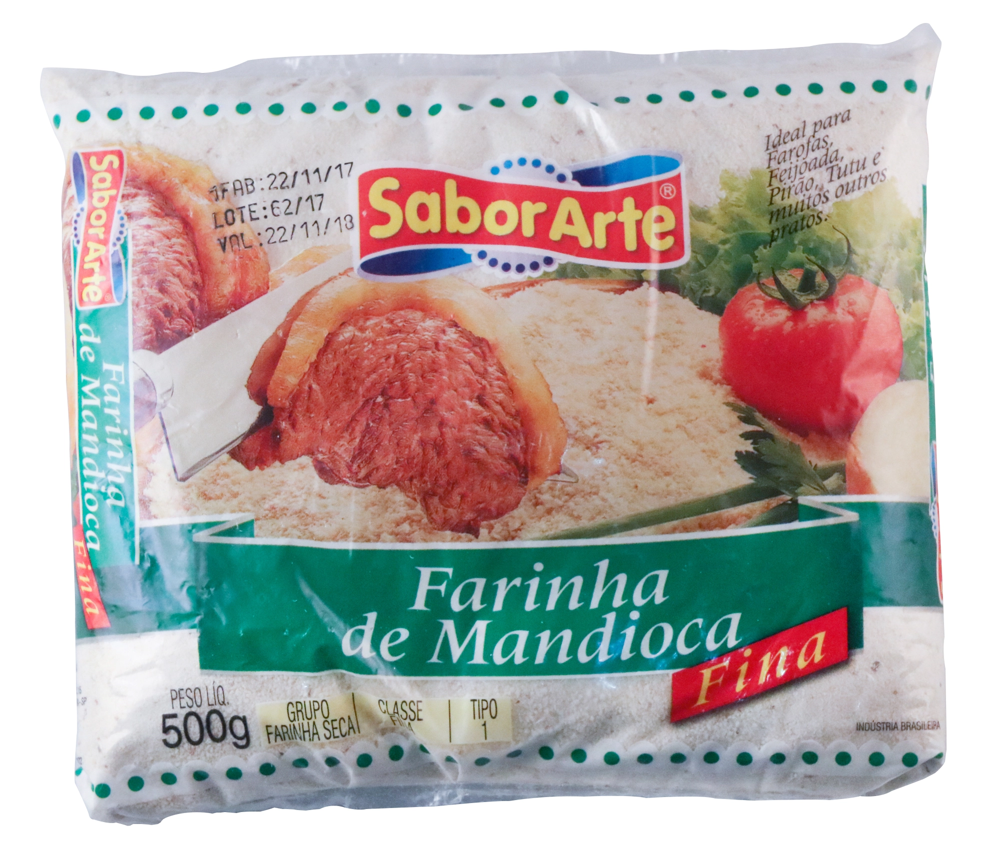 Farinha Mandioca Sabor Arte Fina