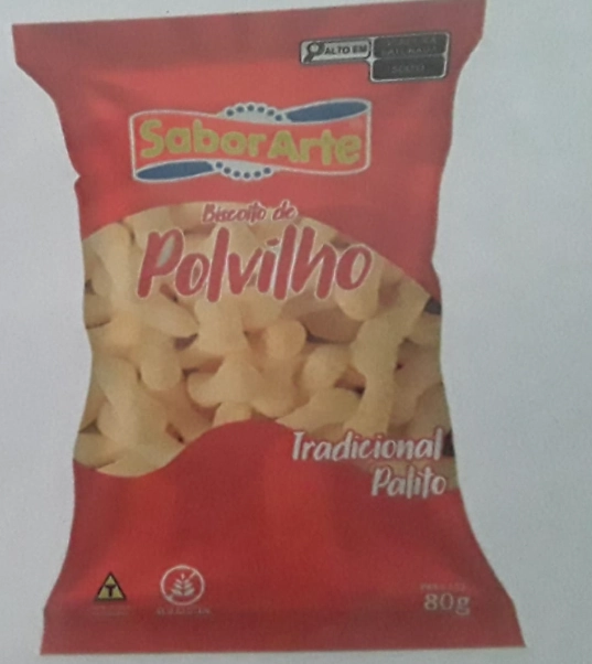 Biscoito Polvilho Sabor Arte Tradicional Salgadinho Pal
