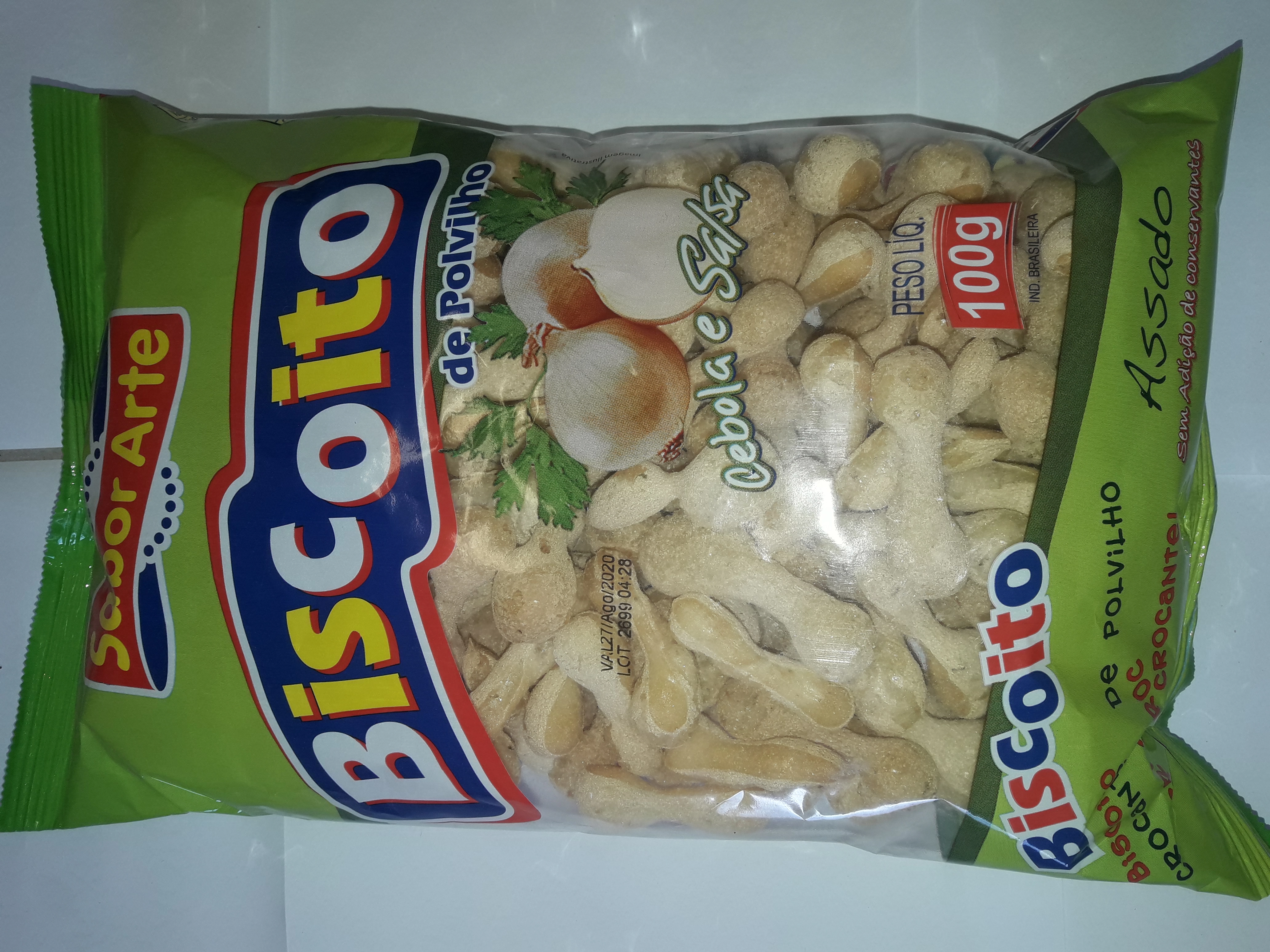 Biscoito Polvilho Sabor Arte Queijo Bolinha