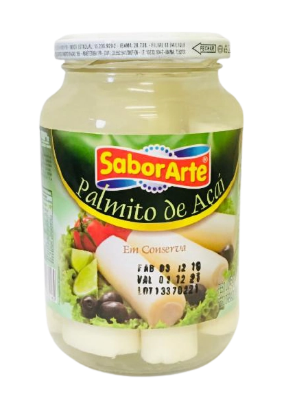 Palmito Sabor Arte Acai Inteiro