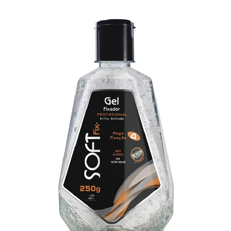 Gel Fixador Softfix 250g Fliptop Incolor Unit