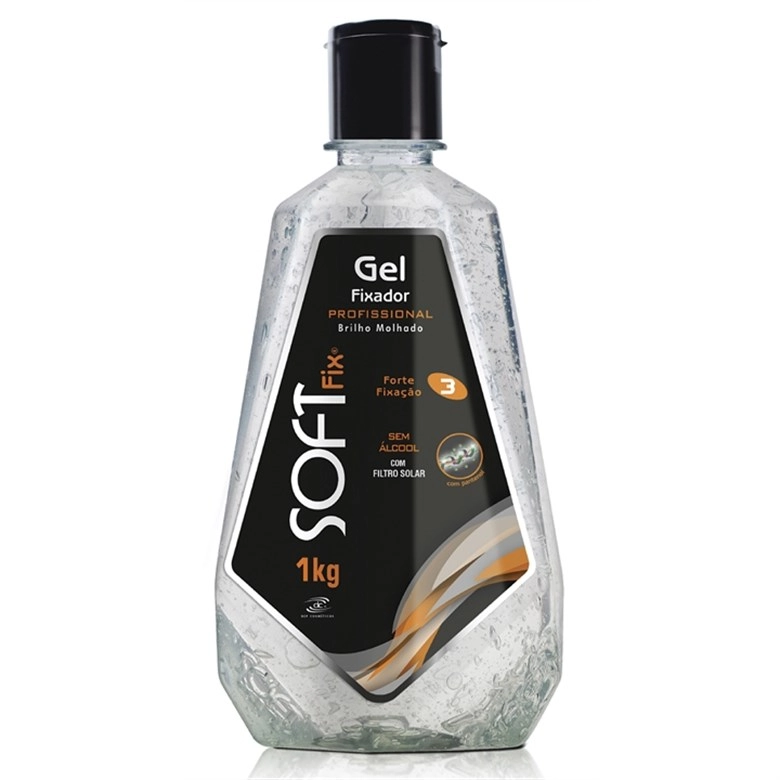Gel Fixador Softfix 1kg Fliptop Incolor Unit