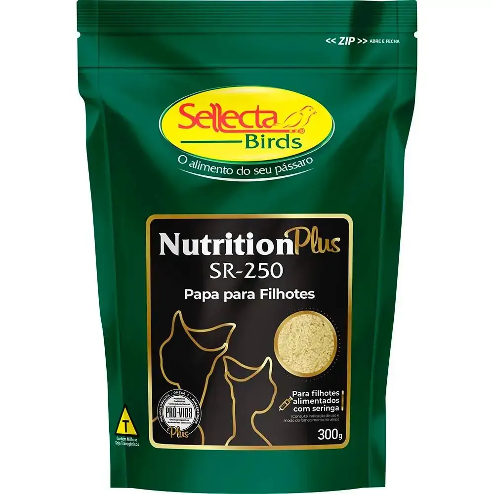 Nutrition Plus Papa Para Filhotes Sellecta 300g