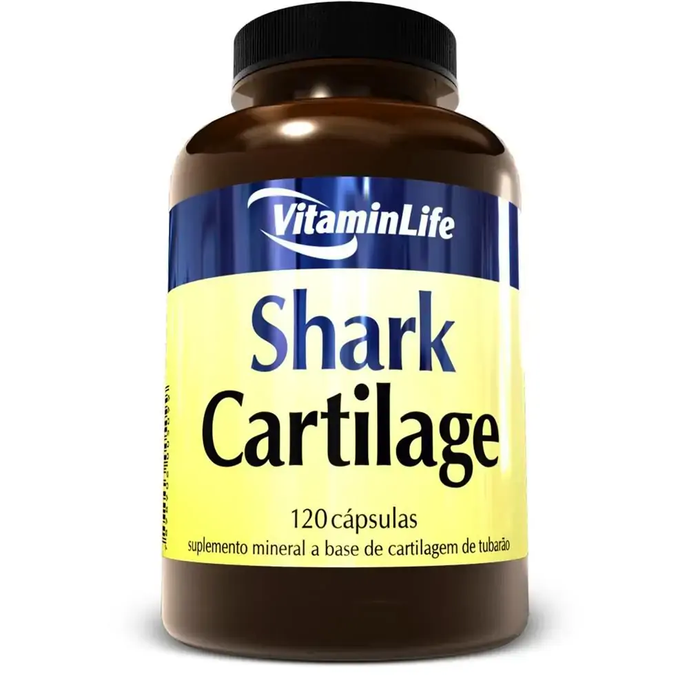Shark Cartilage 120caps Vitaminlife Fbd Alimentos