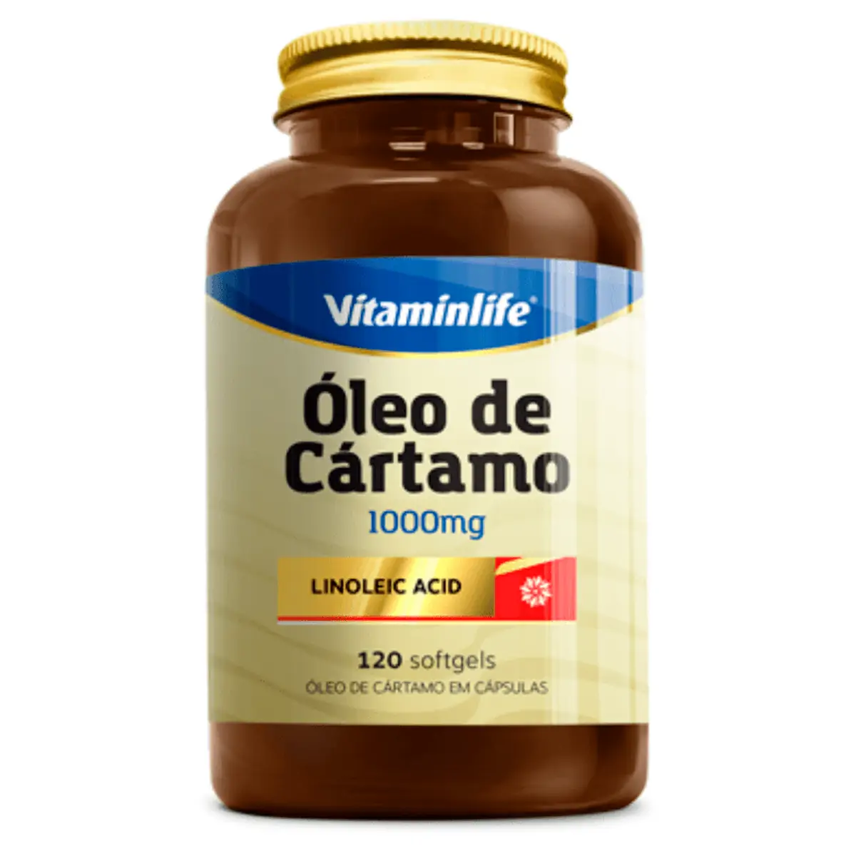 Óleo de Cártamo (120caps) - Vitaminlife