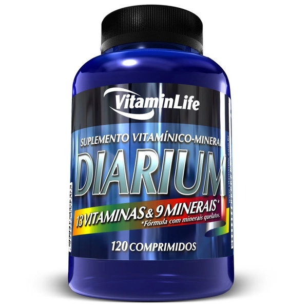 Esportivo Vitaminlife Diarium Pote 120 Comprimidos