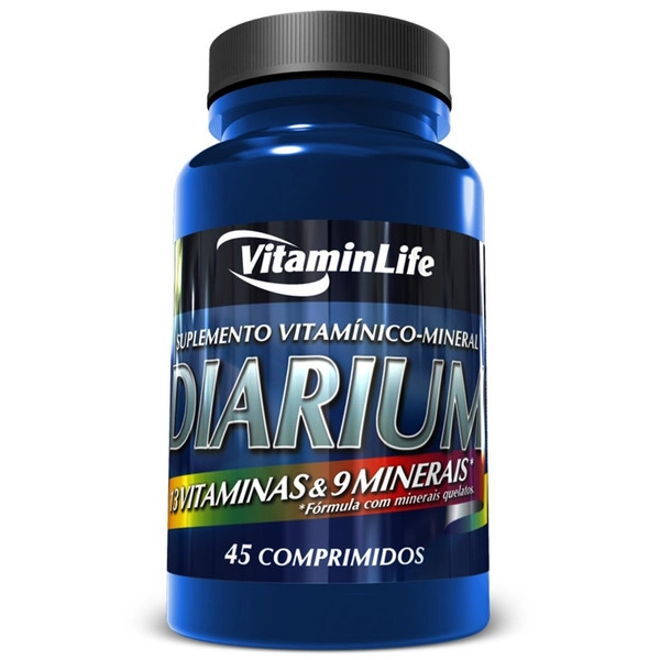 Nutricional Vitaminlife Diarium Pote 45 Comprimidos