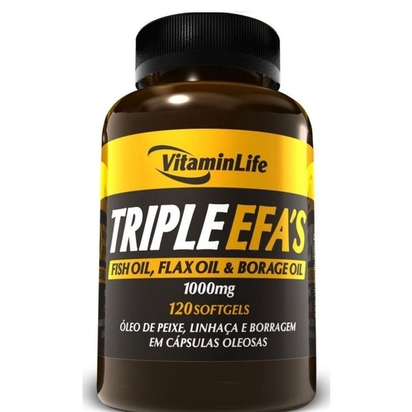 Triple Efa's - Omega 369 1000Mg - 60 caps  - Vitaminlife
