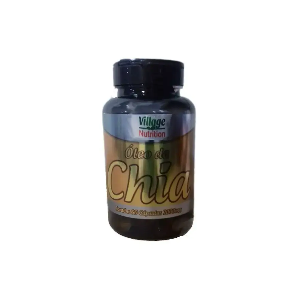 Oleo De Chia 1g 60 Caps Fonte Vita