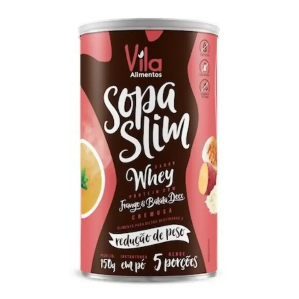 Sopa Instantanea Whey Protein Frango E Batata Doce Vila Ervas Allimentos Ltda