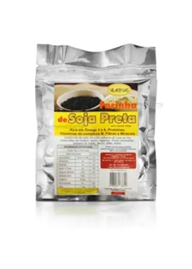 Farinha De Soja Preta Vila Ervas 200g