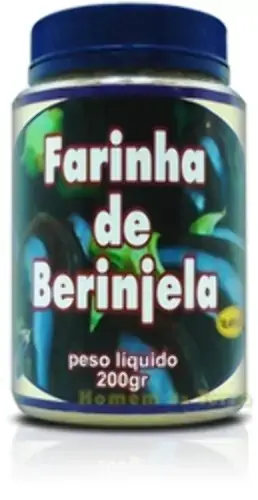 Farinha De Berinjela Vila Ervas Pote 200g