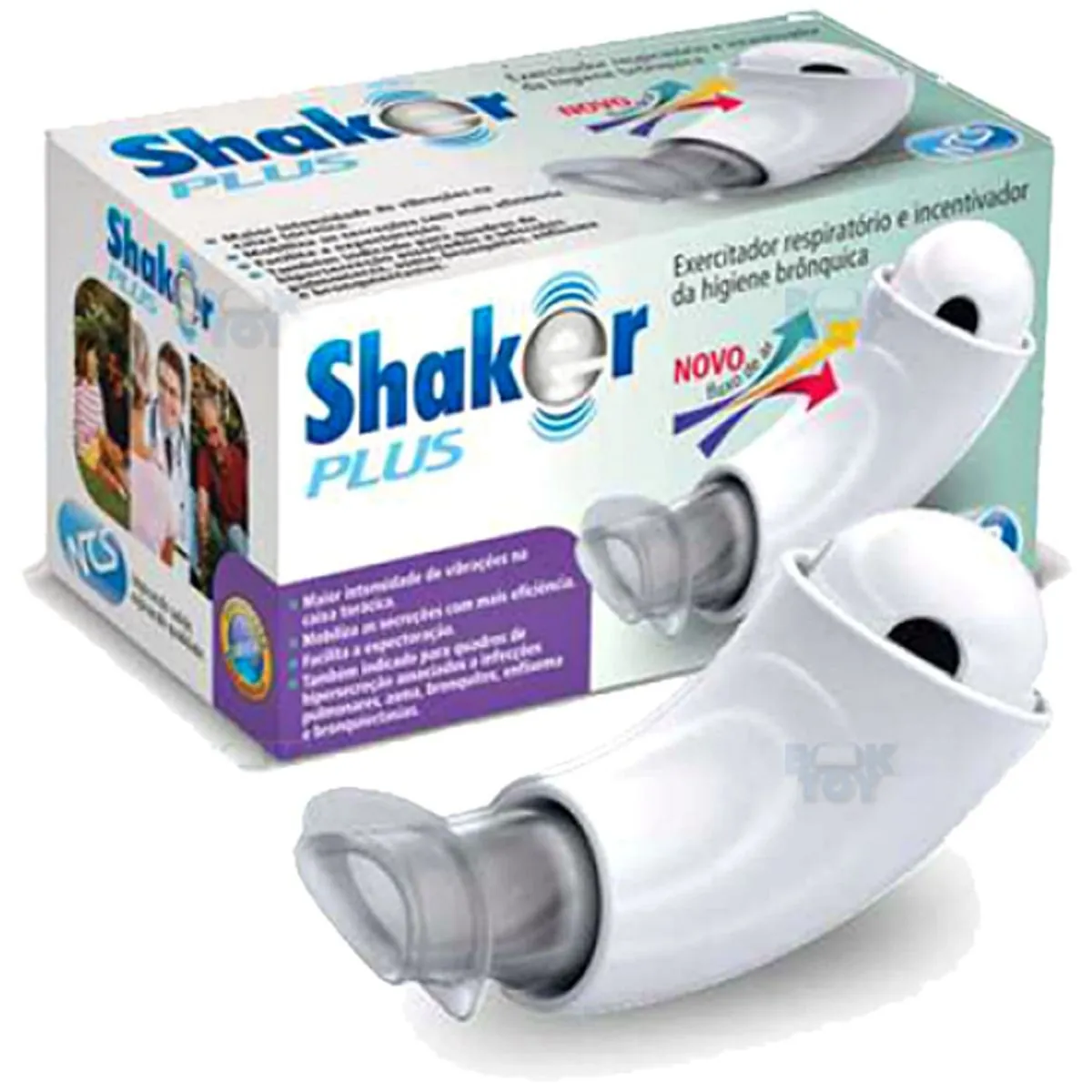 Shaker Plus Aparelho para Fisioterapia Respiratória - unidade