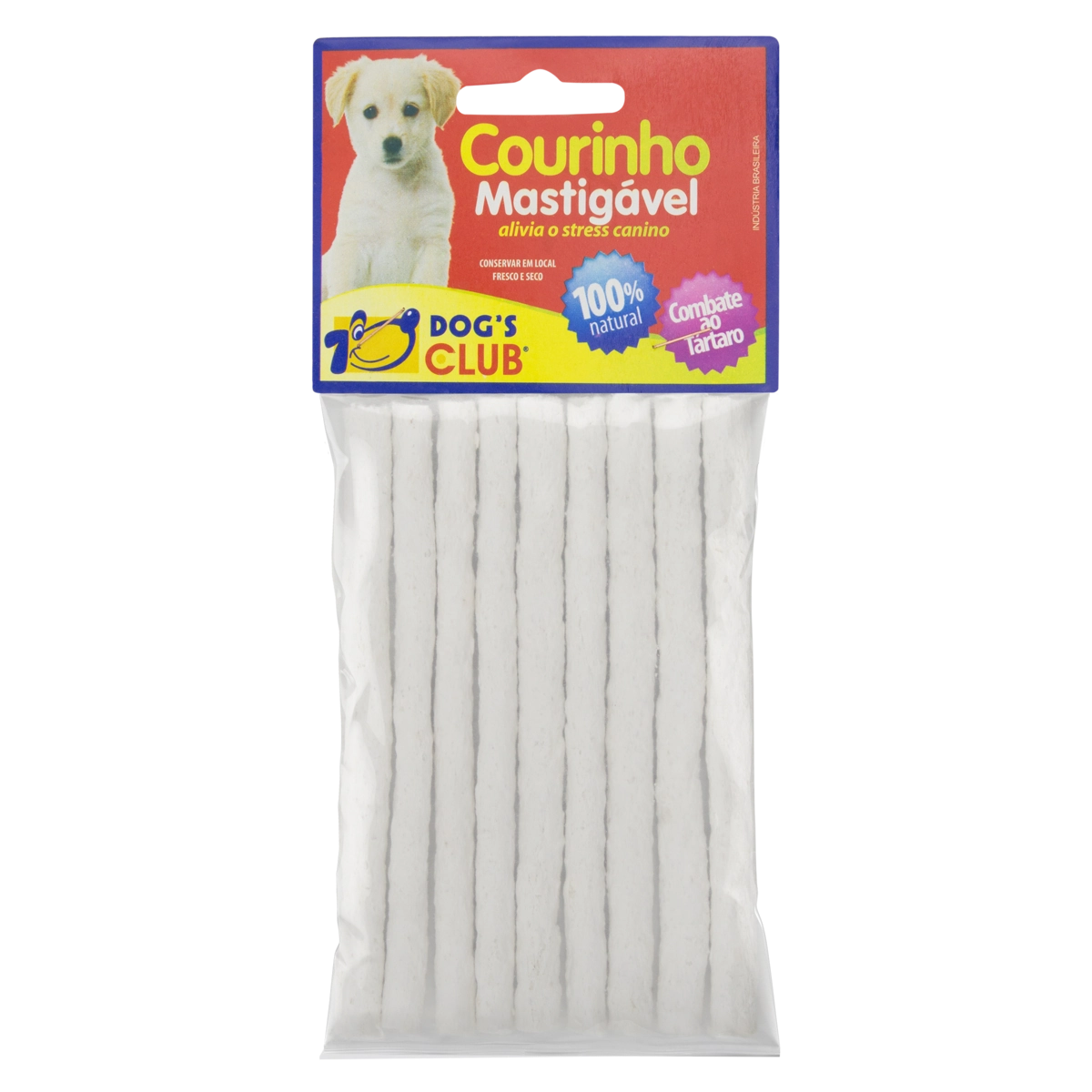 Courinho Mastigável Para Cães Dogs Club 9 Unidades