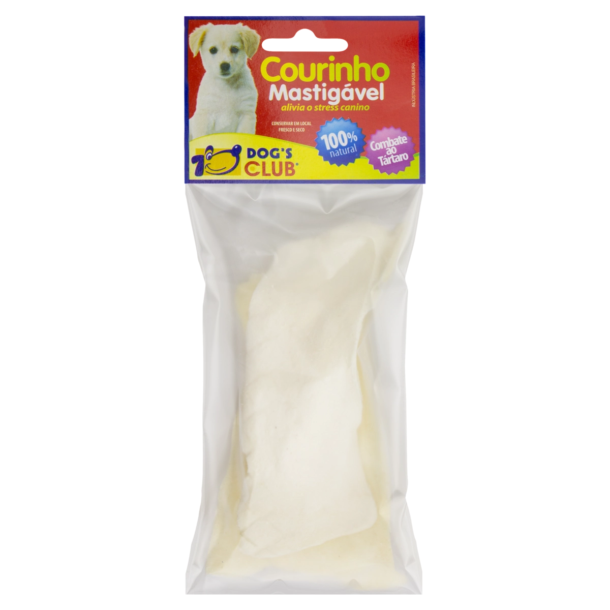 Courinho Mastigável Para Cães Dogs Club 3 Unidades