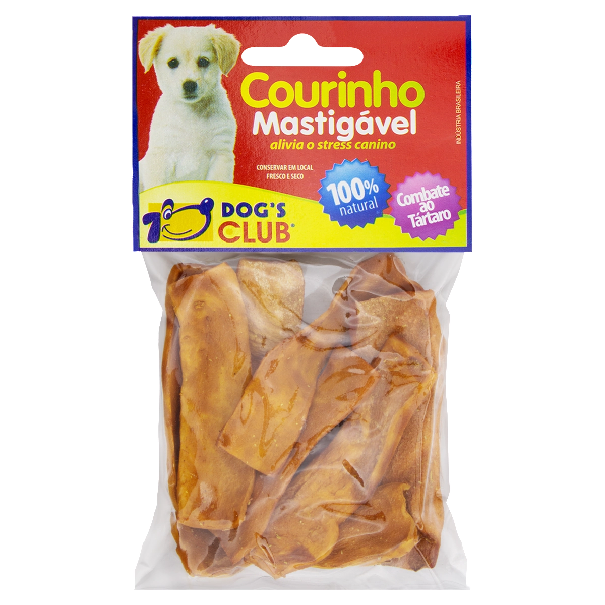 Courinho Mastigável Para Cães Batata Frita Dogs Club 40g