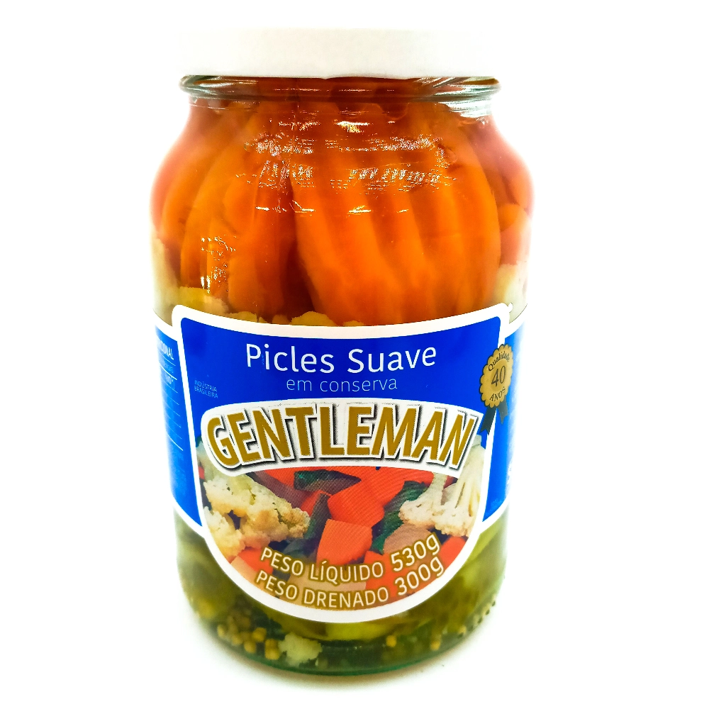 Picles Gentleman 300g Suave