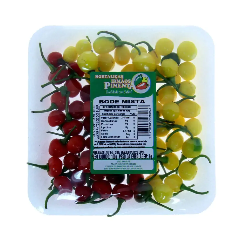 Pimenta Bode Mista Band 100 Gr