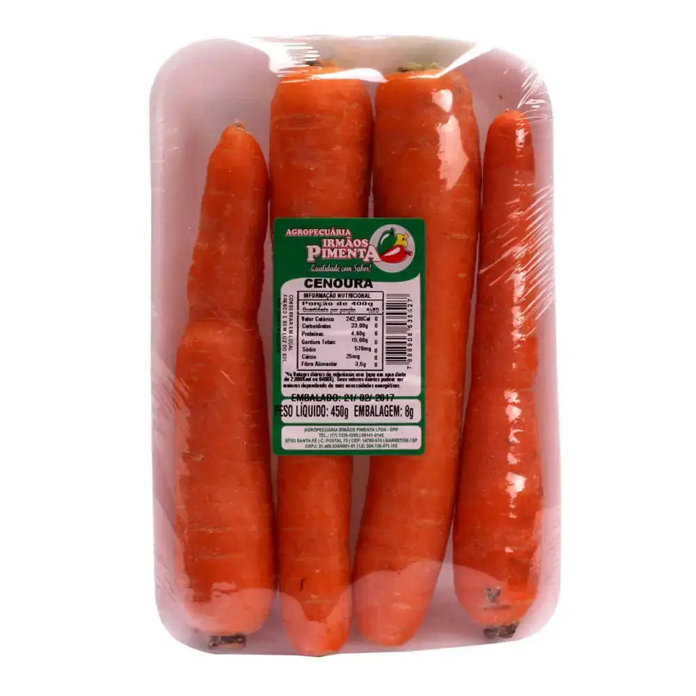 Cenoura I.pimenta 450g Bdj