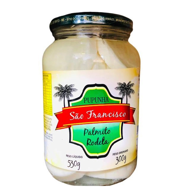 Palmito Sao Francisco Pupunha Rodela 300g