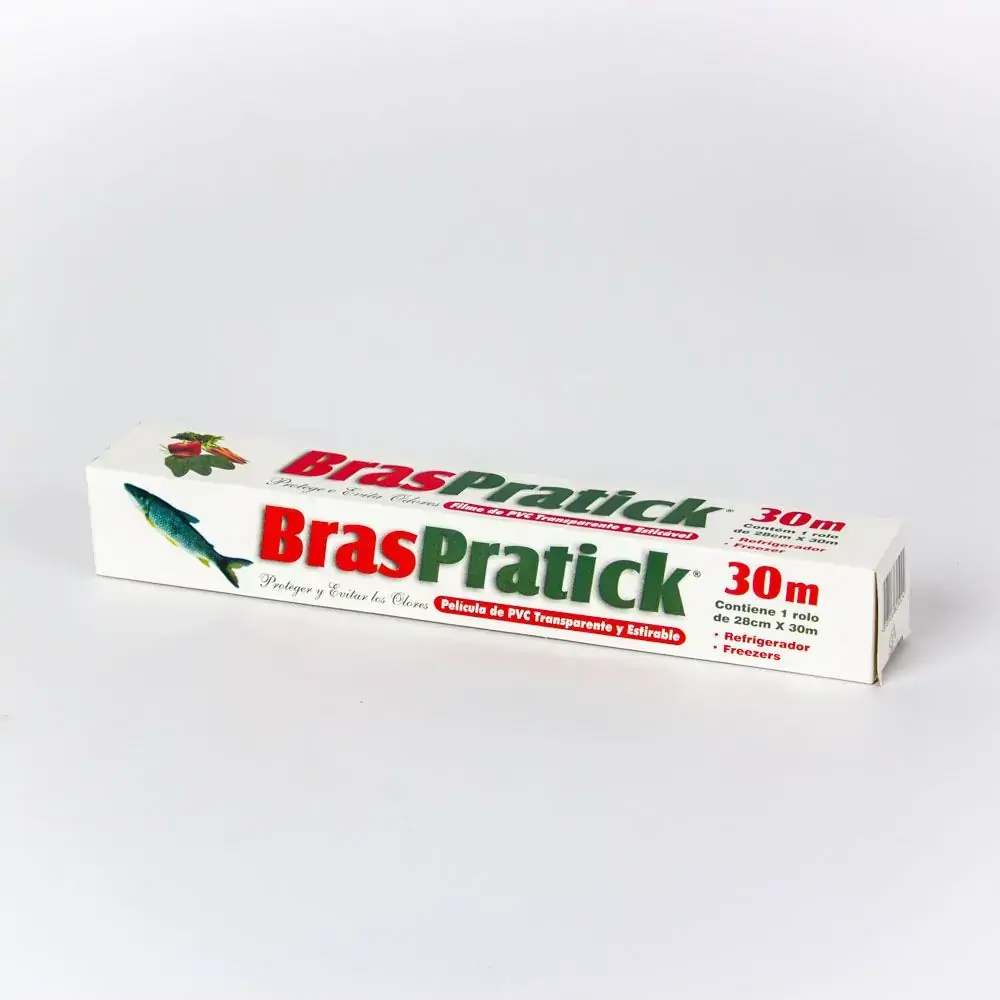 Filme Pvc Braspratick 28cm C/30mt