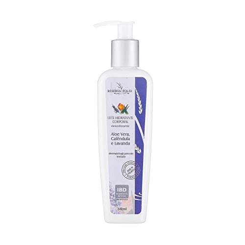 Leite Hidratante Corporal De Lavanda 240 Ml Reserva Folio