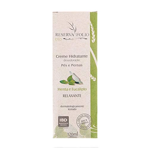 Creme Relaxante Pés E Pernas 120ml Reserva Folio