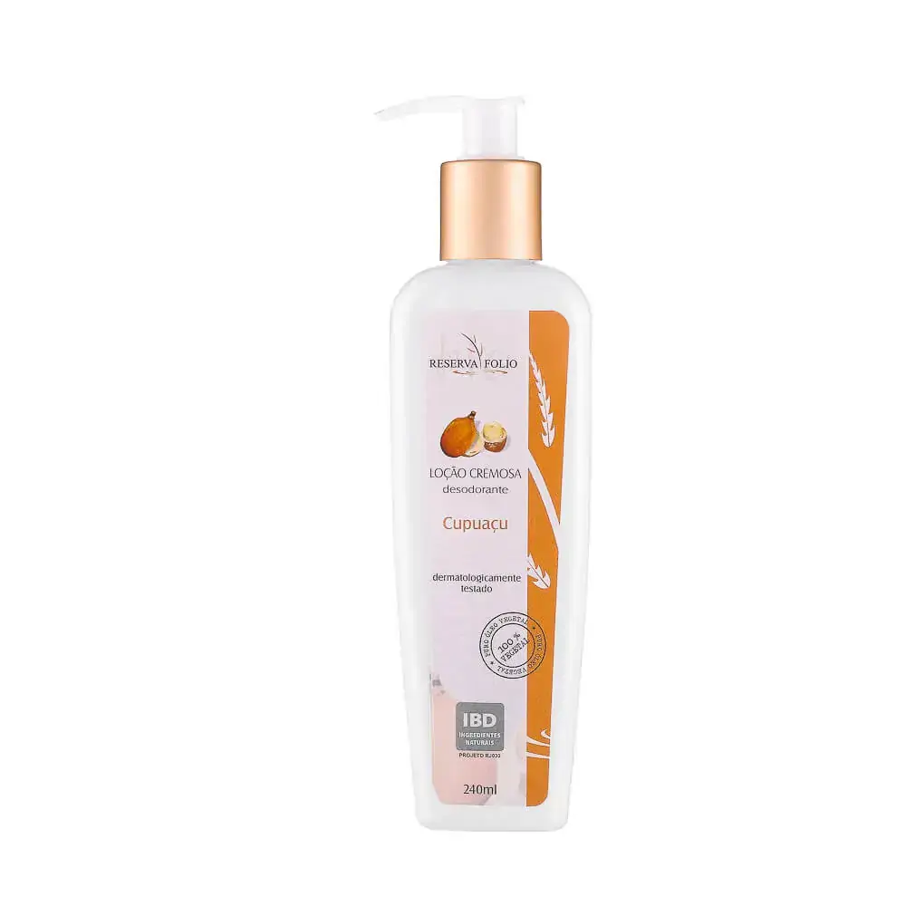Loção Hidratante De Cupuaçu 240ml Reserva Folio