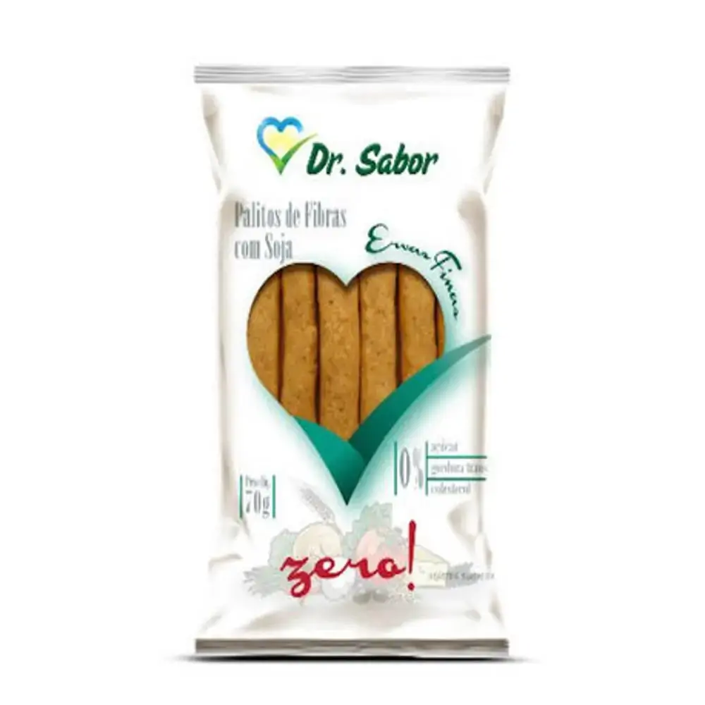 Palitos Soja Ervas Finas 80g Dr Sabor