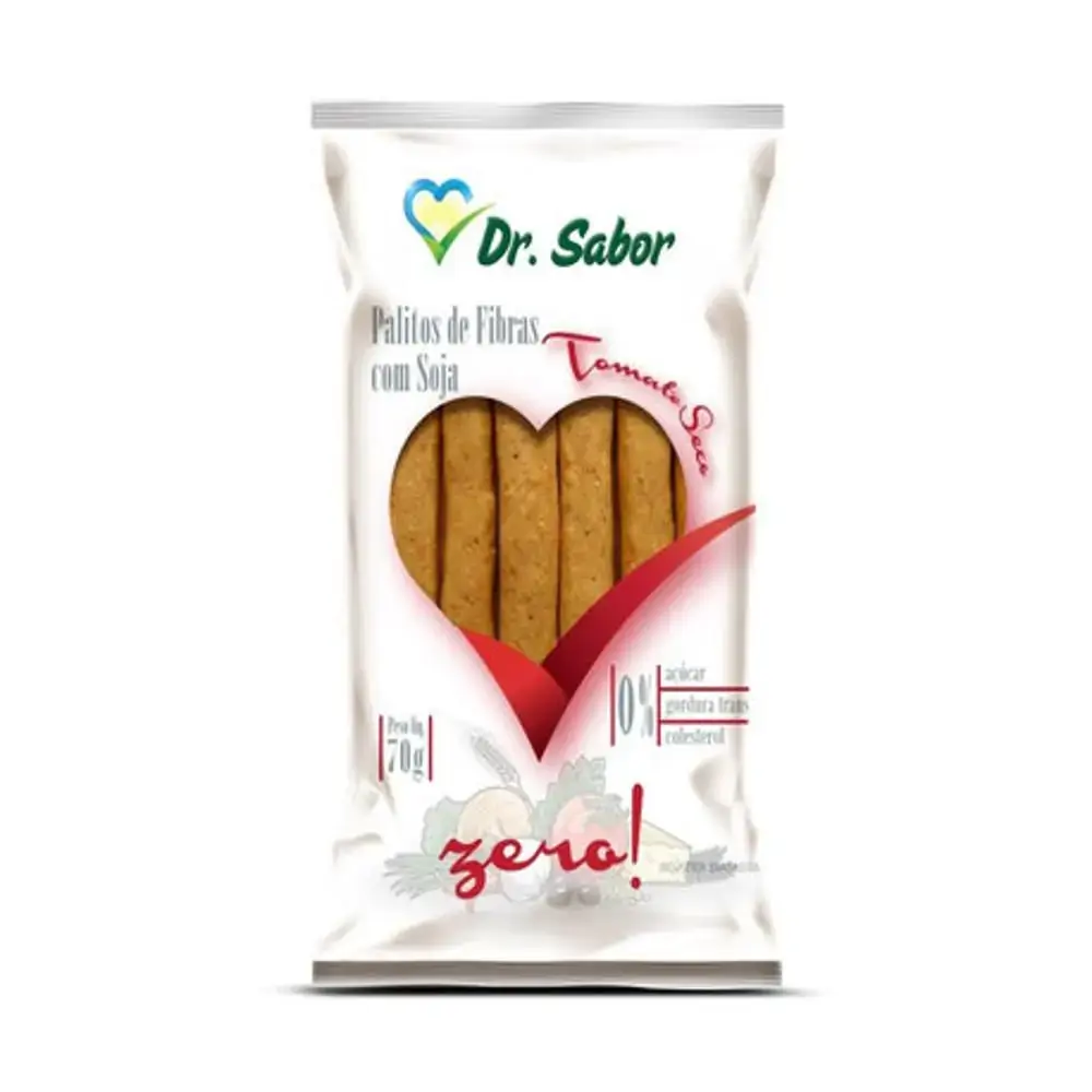 Dr Sabor Palitos De Fibras Tomate Seco 70g