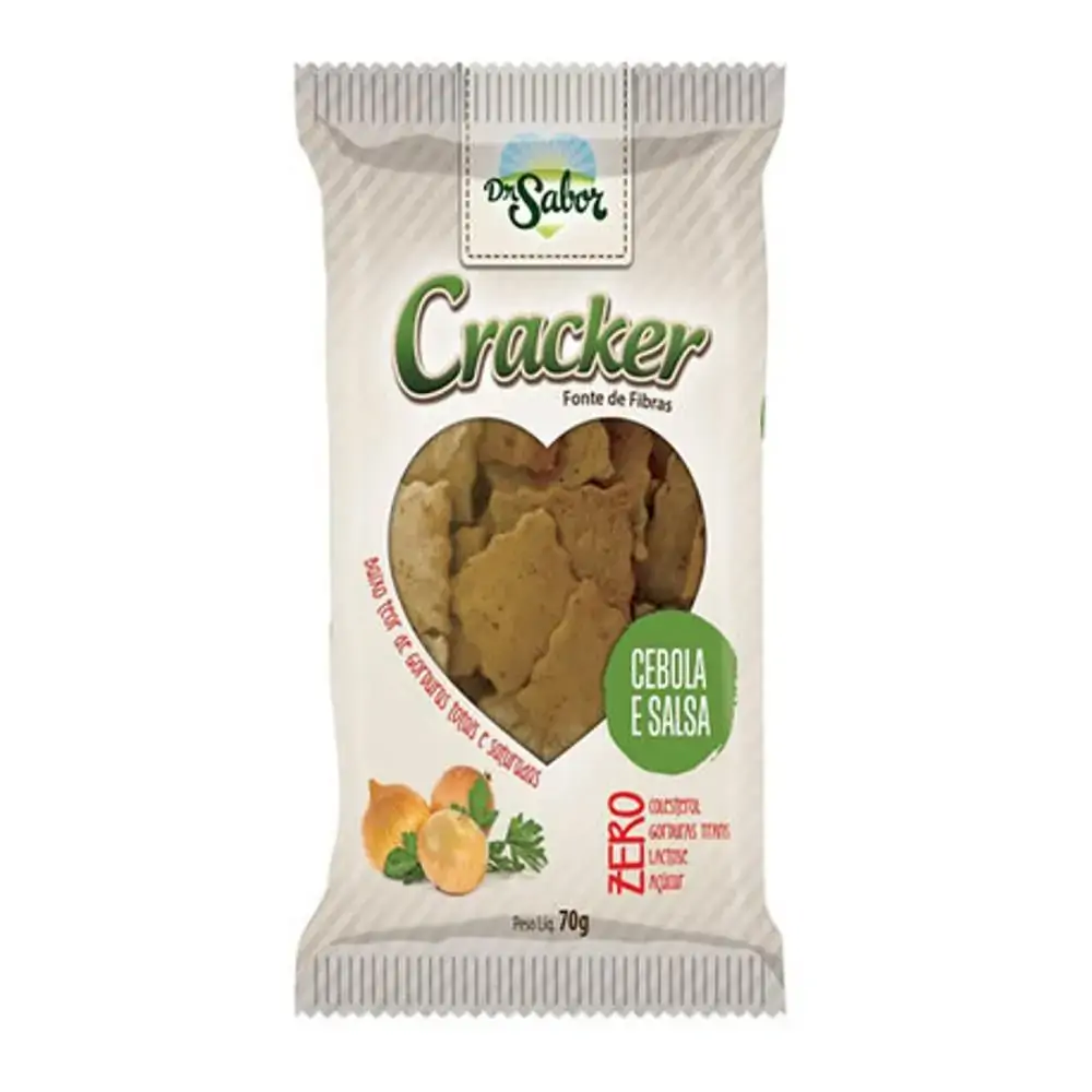 Cracker Cebola E Salsa 70gr Doce Viver