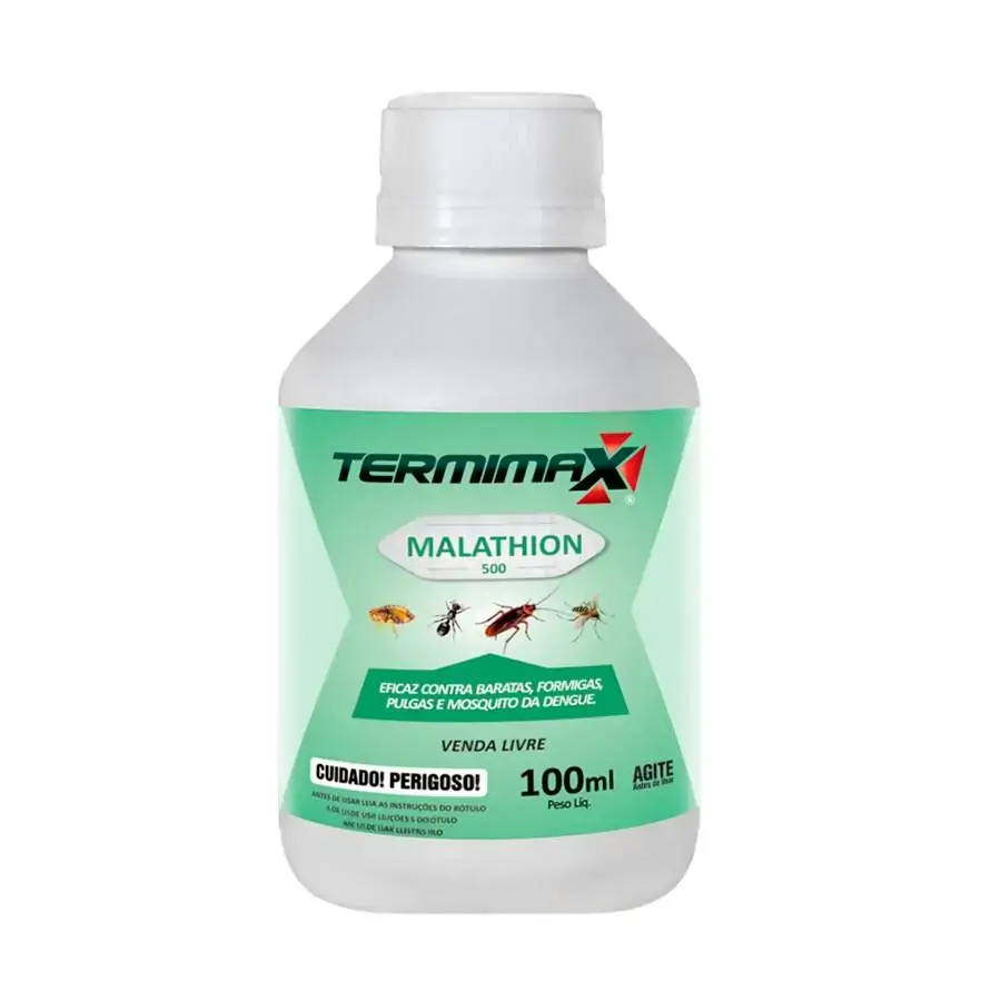 Inseticida Citromax Malathion 500 Termimax 100ml