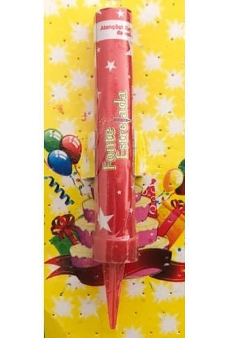 Vela Panda Fonte Estrelada