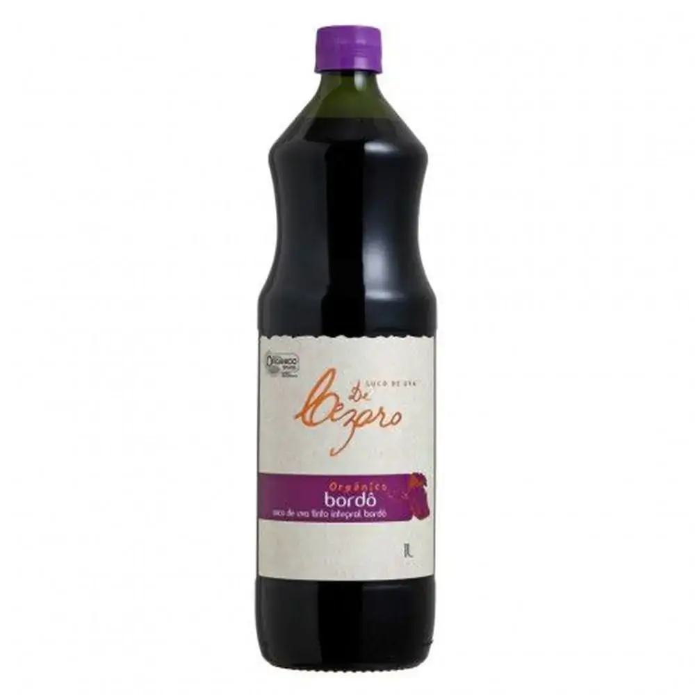 Suco De Uva Bordo De Cezaro 1 Litro Organico Uva So