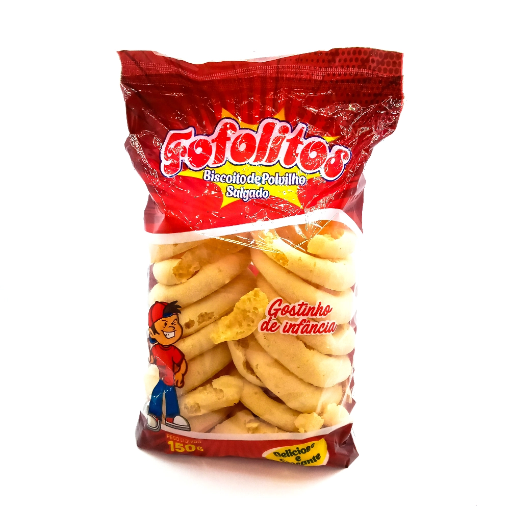 Bisc Polvilho Fofolitos Roscao 80gr