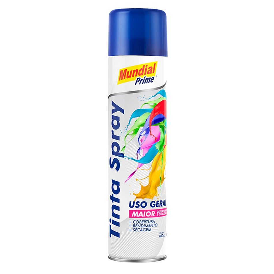 Tinta Spray 400ml Azul Escuro