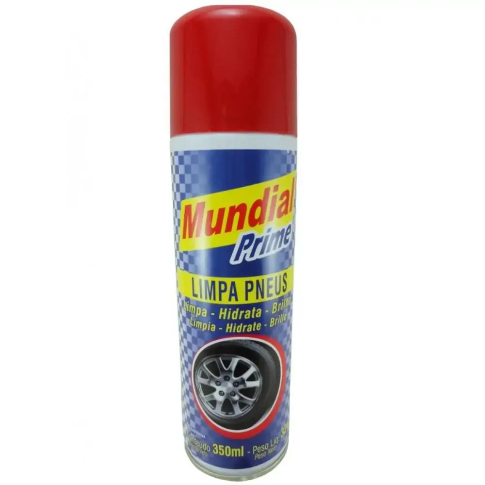 Limpa Pneu Spray Mundial 350ml