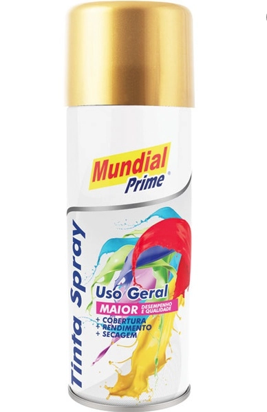Tinta Spray 200ml Metalica Cobre Ae01000039 Mundial Prime