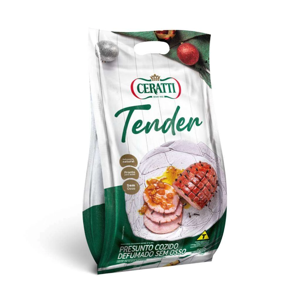 Tender Suíno Cozido E Defumado Sem Osso Ceratti