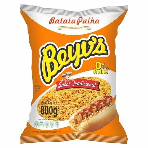 Batata Palha Beyvs 800g Tradicional