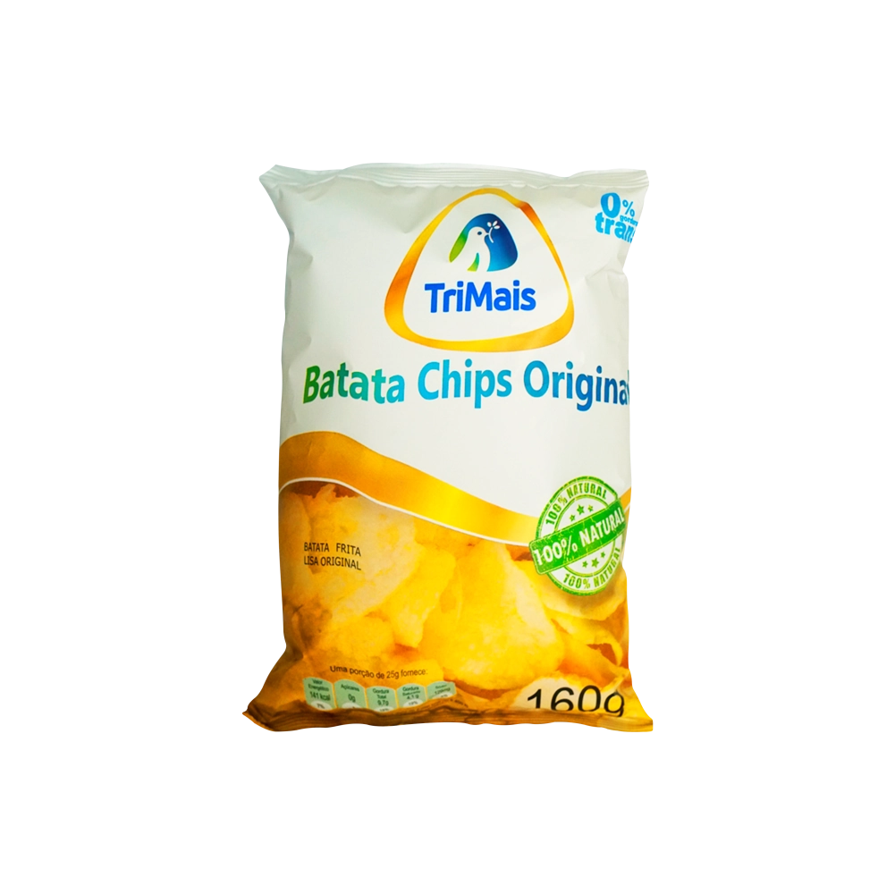 Batata Trimais 160g Lisa Tradicional