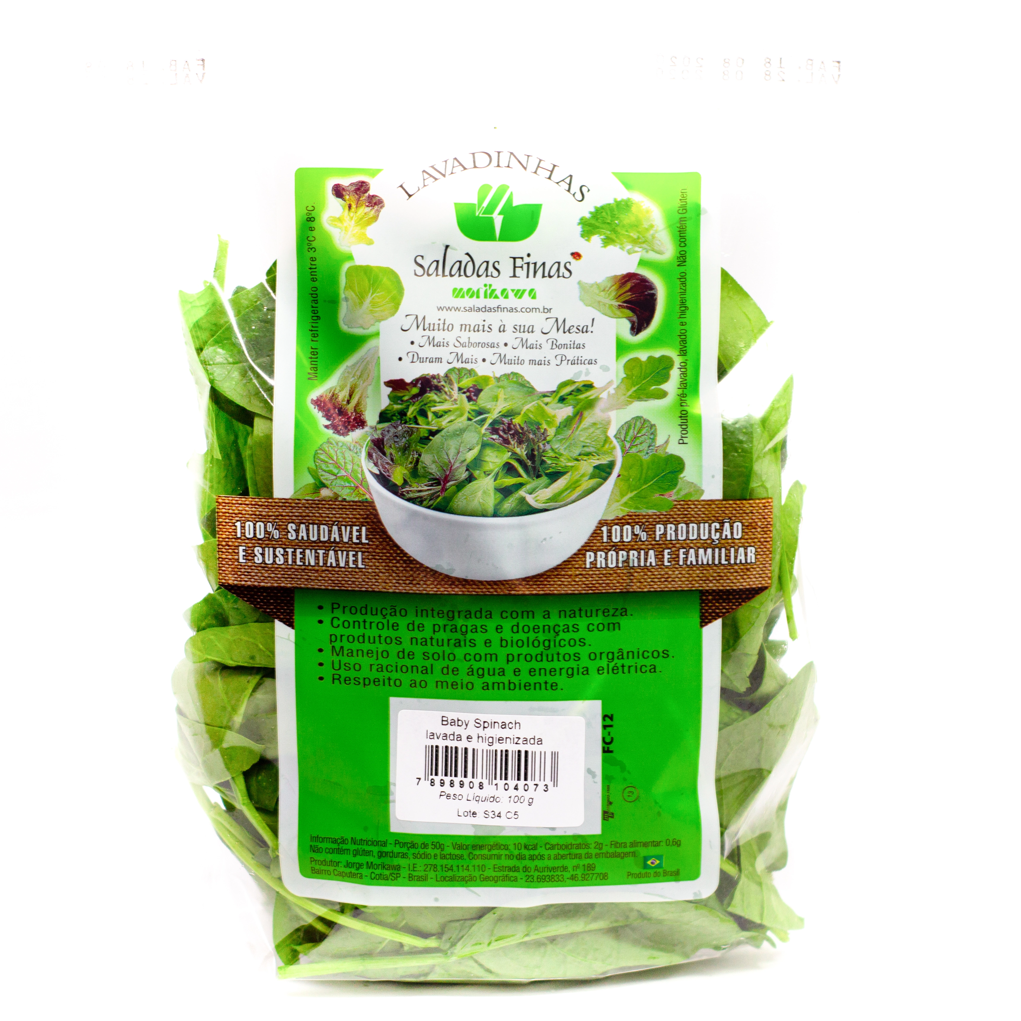 Baby Spinach Morikawa 100 G