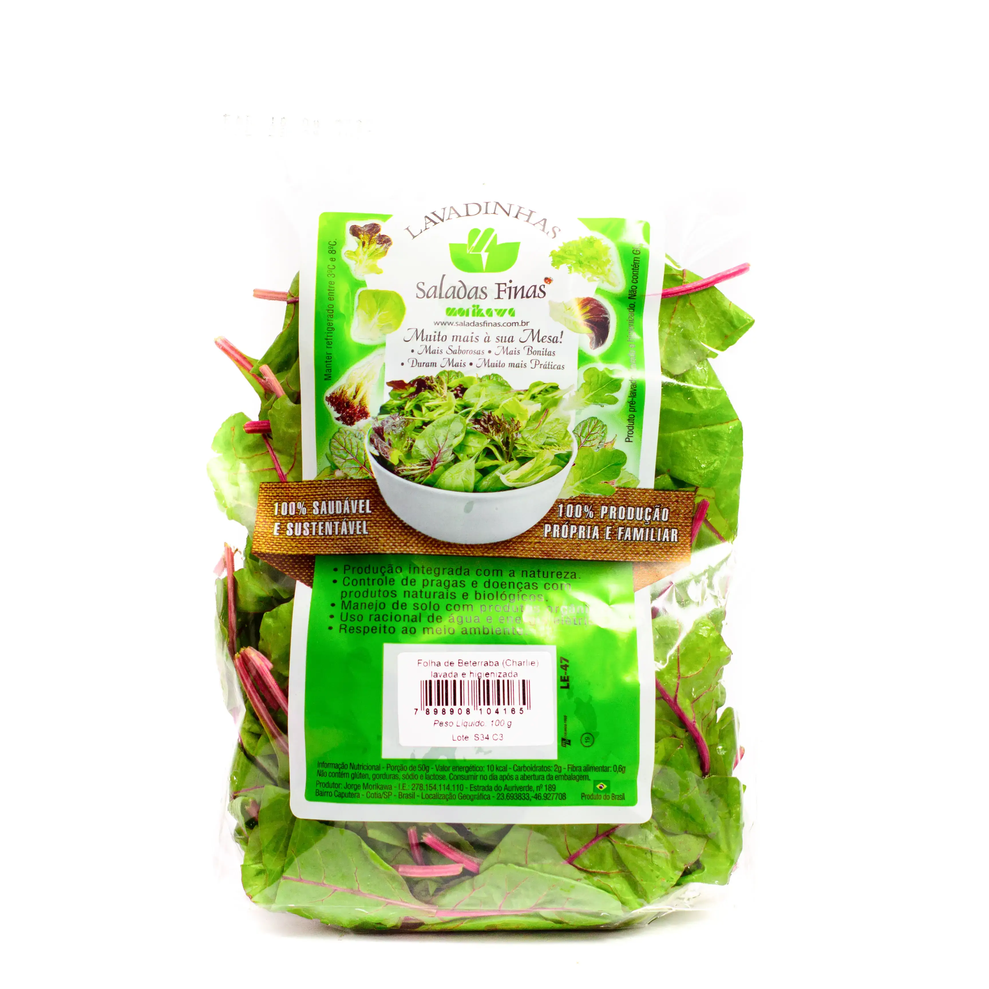 Folhas De Baterrabas Morikawa 100g