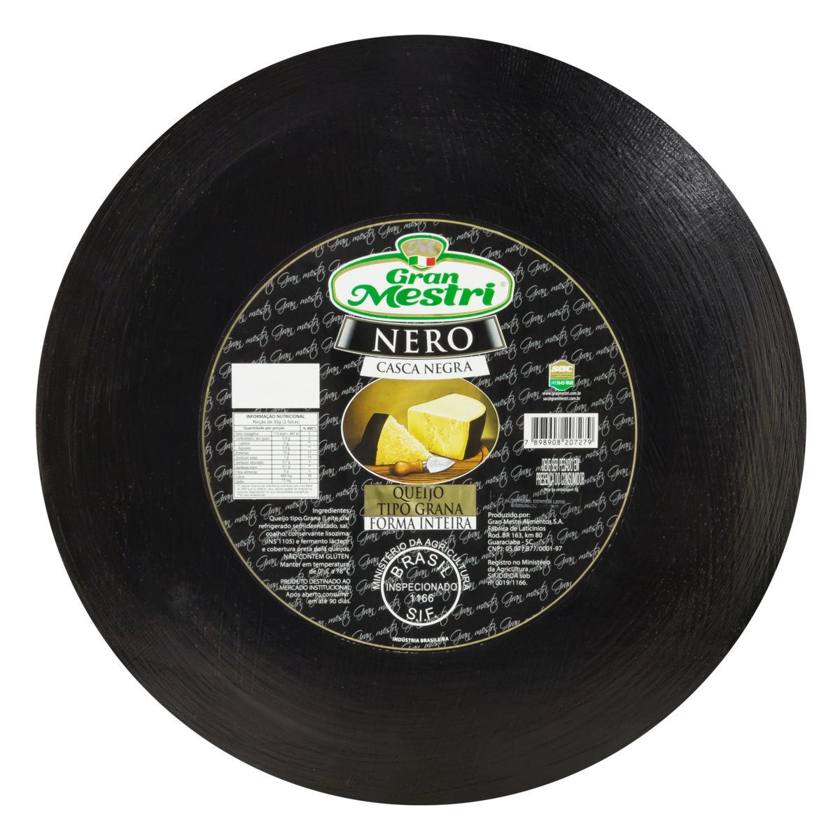 Queijo Grana Nero Forma Inteira Gran Mestri