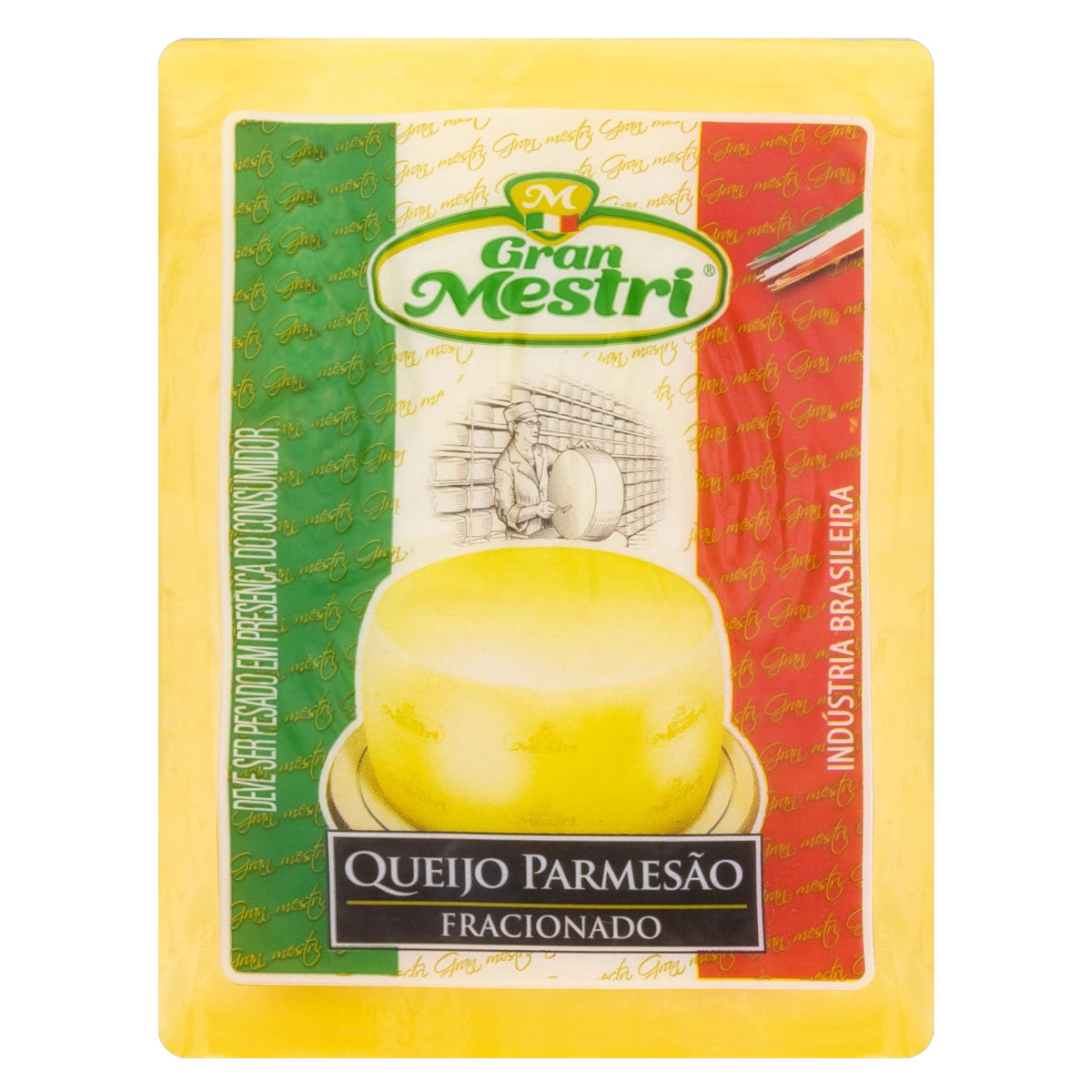 Queijo Parmesão Fracionado Gran Mestri