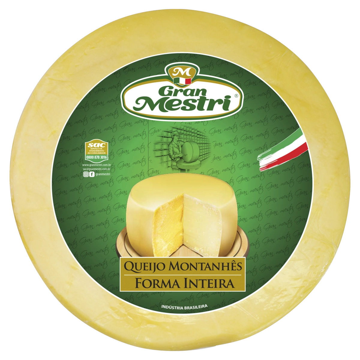 Queijo Montanhês Forma Inteira Gran Mestri